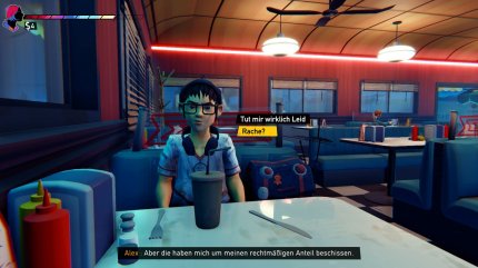 Die Dialoge in Road 96 sind nur komplett auf Englisch vertont. Die deutschen Untertitel sind leider aber nicht immer ganz sattelfest.