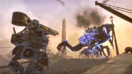 Iron Brigade – eine spaßiger Mixtur aus Tower Defense und Third-Person-Shooter – ist ein weiteres Ergebnis der von Tim Schafer angestoßenen Game-Jams. Er selbst half wieder bei Dialogen aus, gab das Gamedesigner-Ruder aber an seine Mitarbeiter ab.