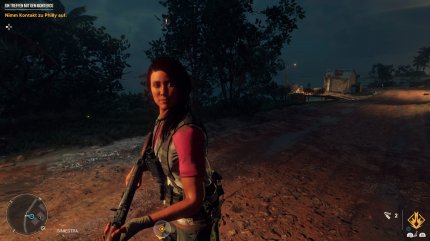 Um interessant Orte der Spielwelt aufzudecken, können wir zum Beispiel Hinweise von NPCs entgegennehmen.