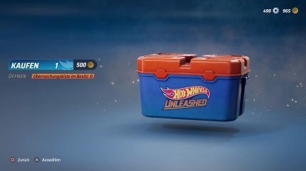 Neue Hot Wheels schaltet man durch das Öffnen von Lootboxen frei.