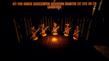 Events wie diese Zusammenkunft am Lagerfeuer ermöglichen es euch, eure Karten zu verbessern.
