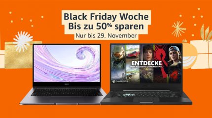 In der Black Week gab es einige gute Notebook-Angebote, nicht nur bei Amazon. Vor Weihnachten wird es sicher weitere preislich attraktive Modelle geben.