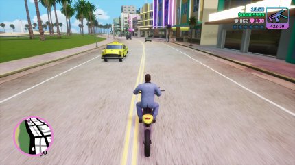 In manchen Szenen wirkt Vice City wie eines dieser&nbsp;billigen Asset-Flip-Games, die man von Steam kennt.