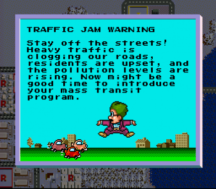 Gestatten, Dr. Wright! In der Super-Nintendo-Umsetzung von Sim City feiert der Star unseres Artikels regelmäßige Auftritte als Pixel-Berater.