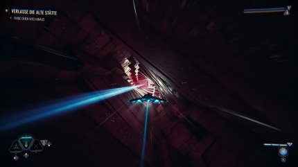 Mit Top-Speed durch enge Abschnitte: Ohne die Drift-Funktion wären wir ganz schön aufgeschmissen.