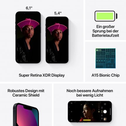 Das iPhone 13 ist vor vier Monaten erschienen und jetzt in einigen Varianten bei Amazon günstiger zu haben.