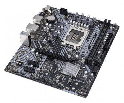 Aktuell das günstigste lieferbare Sockel 1700-Mainboard: Das ASRocK B660M-HDV für 110 Euro