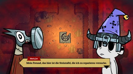 Unser Abenteurer muss nicht nur die Welt vor dem 'Desaster' bewahren, sondern auch NPCs mit kleineren Übeln helfen