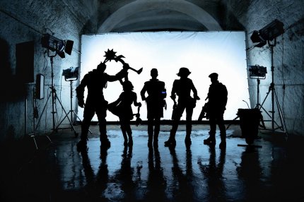 Auch wenn wir noch keinen genauen Blick auf die Umsetzung der Borderlands-Charaktere werfen konnten, die Silhouetten wirken schon sehr vielversprechend.