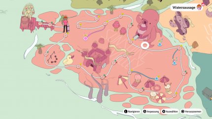 Auf der Karte sehen wir unsere nächsten Ziele, hinter welchen sich die Level in der Kampagne verbergen. Wem die Kampagne an sich zu leicht ist, kann sich mit Nebenaufgaben und zusätzlichen Levels beschäftigen, welche den Anspruch deutlich anheben!