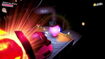 Kirby und das vergessene Land: Mondscheinkluft: Rette die versteckten Waddle Dees (1/5).