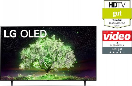 Den LG OLED TV (2021) 65A19LA mit 65 Zoll und 4K UHD bietet Amazon jetzt für weniger als die Hälfte des ursprünglichen Preises an.
