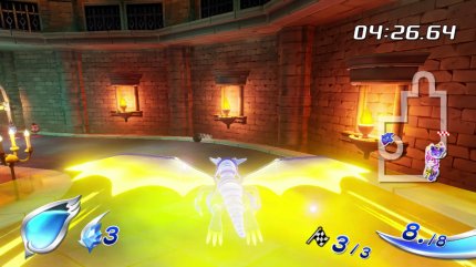 Das Maginit Bahamut, die mächtigste aller Beschwörungen, ist prinzipiell der Kugelwilli aus Mario Kart und auch sicher nicht der einzige Deja-Vu-Moment, den man beim Spielen haben wird.