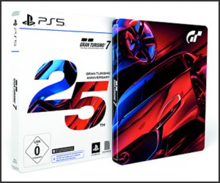 Neben der Standard Edition veröffentlicht Sony am 4. März auch eine edle Gran Turismo 7 25th Anniversary Edition.
