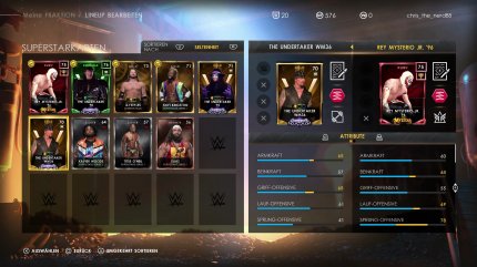 Der an Ultimate Team erinnernde Modus MyFaction ist an sich ganz nett, 2K möchte hier aber wirklich sehr gerne, dass ihr nochmal die Geldbörse zückt.