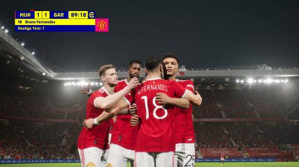 Zumindest die Spieler von Manchester United haben Grund zum Jubeln. Für Fans von Pro Evolution Soccer gibt es dagegen keinen Grund zur Freude.