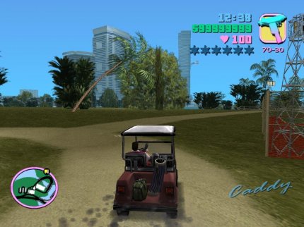 Grand Theft Auto: Vice City verlagert den Handlungsort in eine fiktive Version von Miami. Produzent und Autor Dan Houser spricht im Englischen auch Freddy – einen Mann mit einem Fetisch für Nannies.