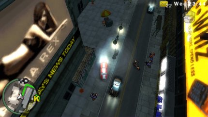 Grand Theft Auto: Chinatown Wars erscheint zunächst für ein halbes Jahr zeitexklusiv für den Nintendo DS und setzt auf eine Cel-Shading-Optik. Besonders stolz ist Dan Houser auf das Drogen-Dealer-Minispiel, das wie zu erwarten eine ziemliche Kontroverse lostritt.