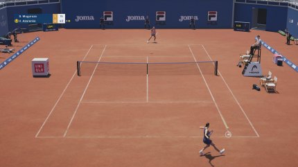 Das Gameplay bietet zwischendurch immer wieder spannende und abwechslungsreiche Ballwechsel auf allen Belägen.&nbsp;