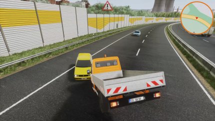 Die Ingame-Physik ist ein echter Witz, deshalb sehen Kollisionen auch ziemlich komisch aus.