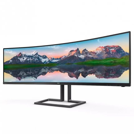 Besonders breit ist der Philips Brilliance 498P9Z