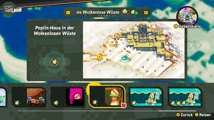 alle Level der Wolkenlosen Wüste