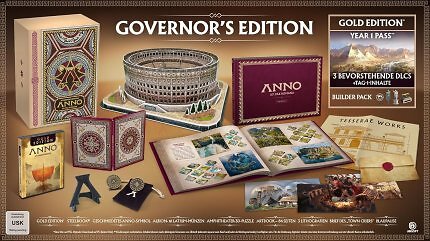 Die Governor's Edition bietet eine Fülle an physischen und digitalen Inhalten.
