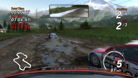 Sega Rally im Gamezone-Test