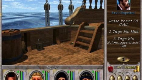 Spieletipps zu Might and Magic VI: The Mandate of Heaven: Liste der Reisemöglichkeiten