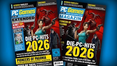 PC Games 02/26: Mit Coverstory zu den PC-Hits 2026, Tests zu Pioneers of Pagonia, Octopath Traveler 0 u. v. m.