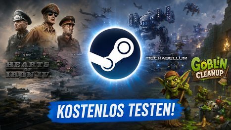 Gratis-Wochenende bei Steam: Strategie-Hit und 5 weitere Spiele