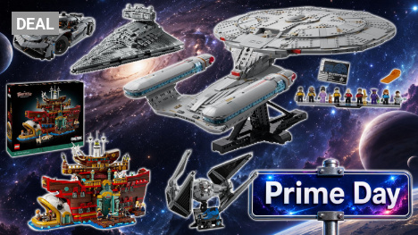 Prime Day? Auf den Schirm: Amazon reduziert die Lego Enterprise erstmals kräftig - auch Star Wars und Co. dabei