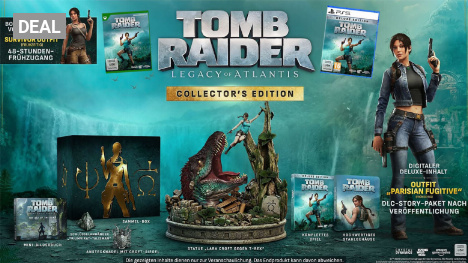 Tomb Raider - Legacy of Atlantis: Jetzt vorbestellbar - Collector's Edition stark nachgefragt