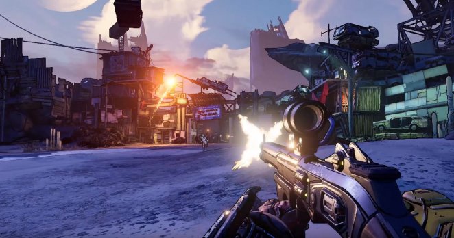 Auch Borderlands 3 setzt wieder auf einen Cel-Shading-Look, der mittlerweile zum Markenzeichen der Serie gemausert hat.