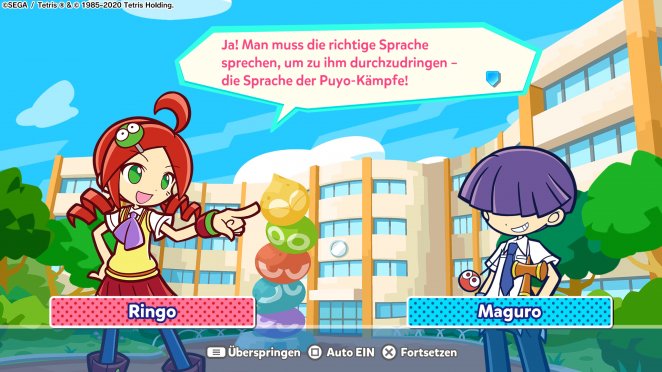 Kindergarten-Niveau: im Abenteuermodus klickt ihr euch vor jedem Duell durch lange Dialoge, die meist einen an den Haaren herbeigezogenen Grund für den nächsten Kampf beinhalten.