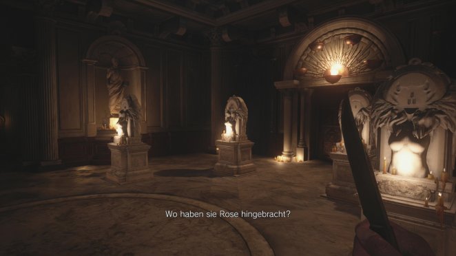 Ihr besorgt 4 Masken, um aus dem Schloss zu entkommen.