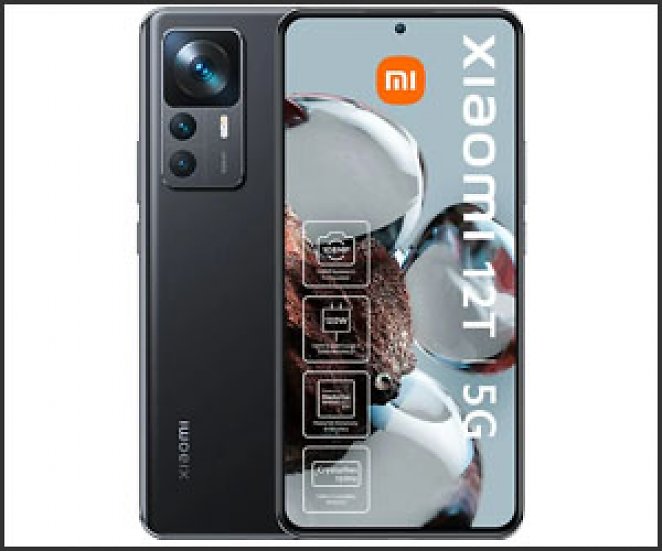 XIAOMI 12 T 5G 256 GB Black Dual SIM