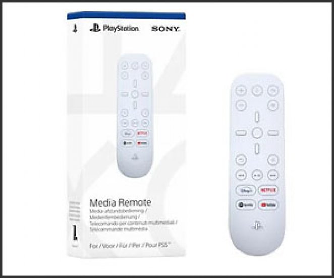 SONY Medienfernbedienung, PS5 Zubehör, Weiß