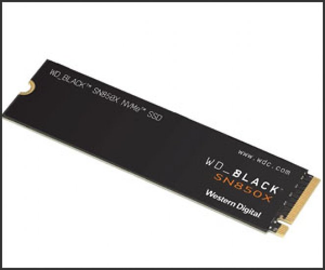 WD_BLACK SN850X NVMe SSD WDBB9G0010BNC SSD Retail, 1 TB SSD PCI Express, intern