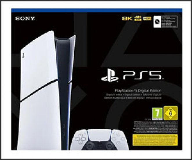 SONY PlayStation®5 Digital Edition (Modelgruppe: slim)