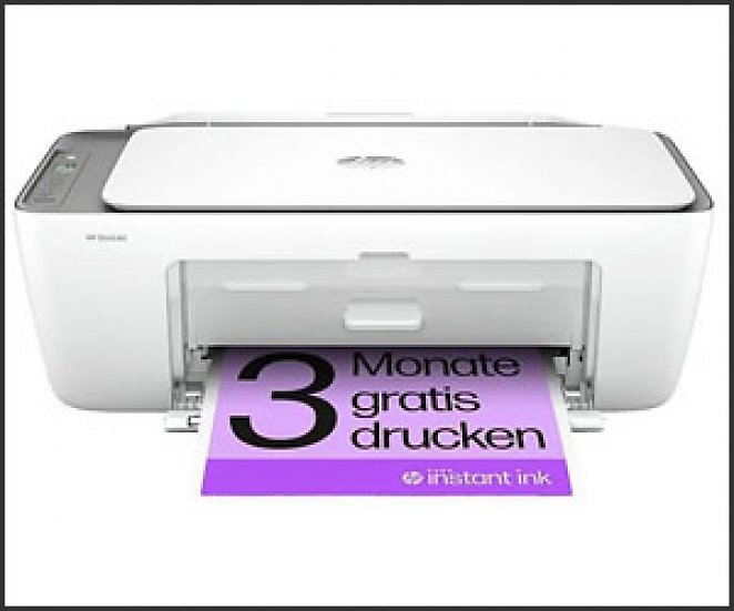 HP DeskJet 2820e Instant Ink Thermal Inkjet Multifunktionsdrucker WLAN