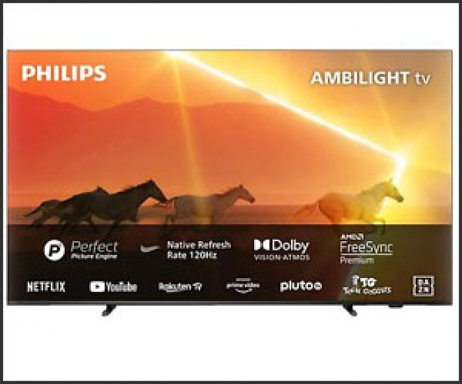 PHILIPS 55PML9008/12 LED TV (Flat, 55 Zoll / 139 cm, UHD 4K, SMART TV, Ambilight, Philips Smart TV)