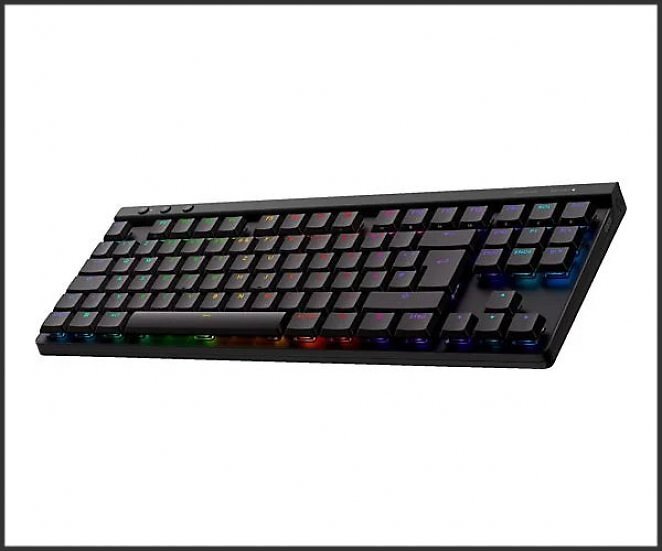LOGITECH G515 LIGHTSPEED TKL Tactile, Gaming Tastatur, Mechanisch, Sonstiges, kabellos, Black