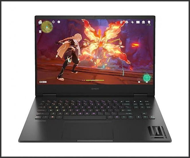 HP OMEN Gaming Notebook mit 16,1 Zoll, Intel Core i7-14700HX, 16 GB RAM, 512 GB SSD, NVIDIA GeForce RTX™ 4060, Windows 11 Home (64 Bit)