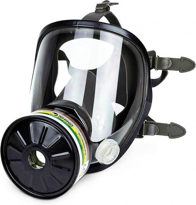 Gasmaske für mehr Immersion beim Spielen