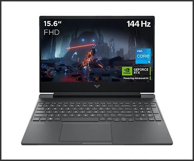 HP Victus Gaming Notebook mit 15,6 Zoll Display, Intel® Core i5-13500H, 16 GB RAM, 1 TB SSD, GeForce RTX 4050, Windows 11 Home (64 Bit)