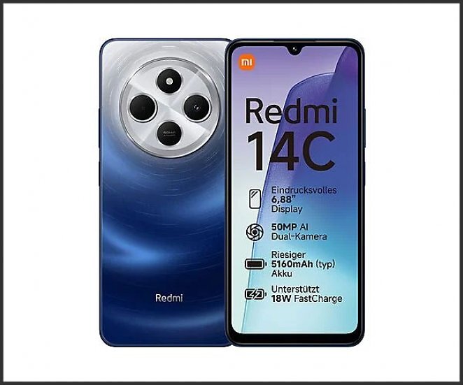 XIAOMI Redmi 14C 128 GB Starry Blue Dual SIM