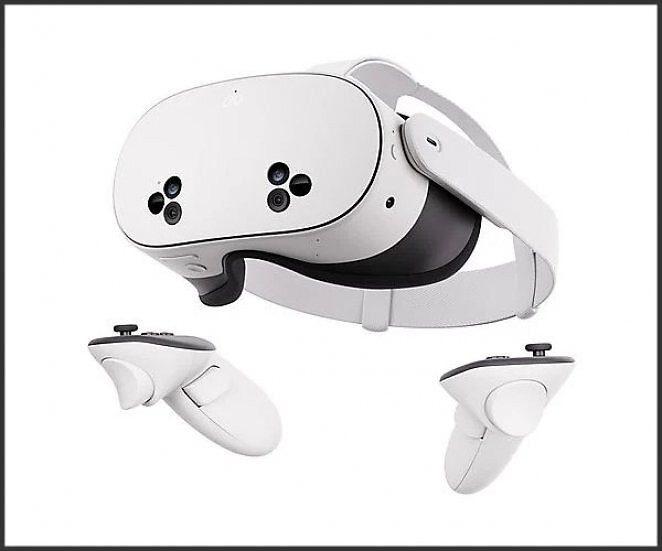 META Quest 3S 128 GB - Mit Batman: Arkham Shadow und 3-monatigem Meta Quest+ Probeabo - All-in-One-Headset VR Brille