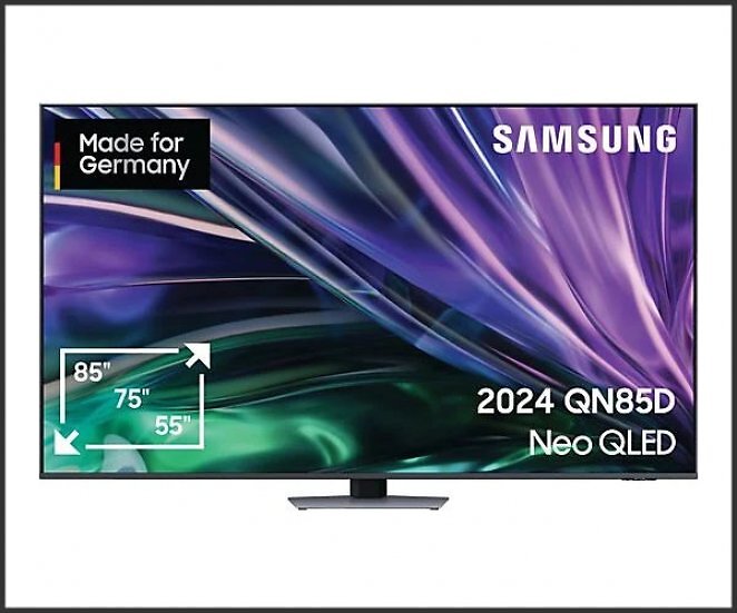 SAMSUNG GQ55QN85D NEO QLED TV (Flat, 55 Zoll / 138 cm, UHD 4K Mini LED, SMART TV, Tizen)