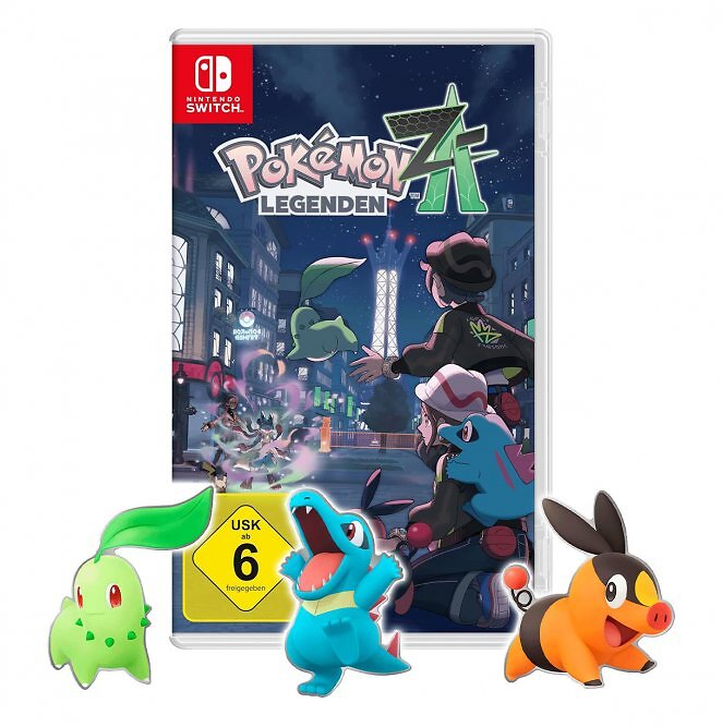 Pokemon-Legenden: Z-A - Switch Edition mit 1 zufälligen Pin